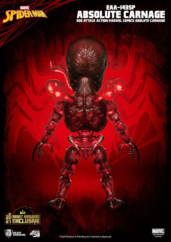 Marvel Comics Egg Attack Action Absolute Carnage BK Exkluzív akciófigura 16 cm termékfotó