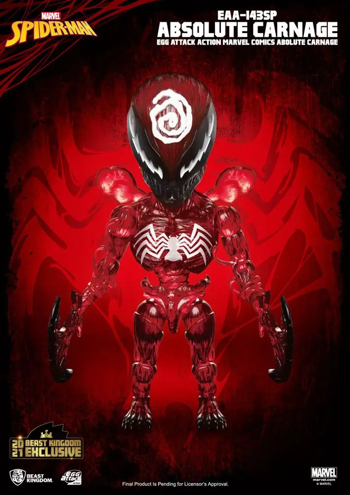 Marvel Comics Egg Attack Action Absolute Carnage BK Exkluzív akciófigura 16 cm termékfotó