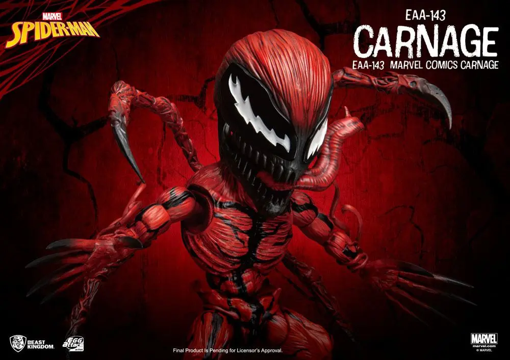 Marvel Comics Egg Attack Action Carnage akciófigura 17 cm termékfotó