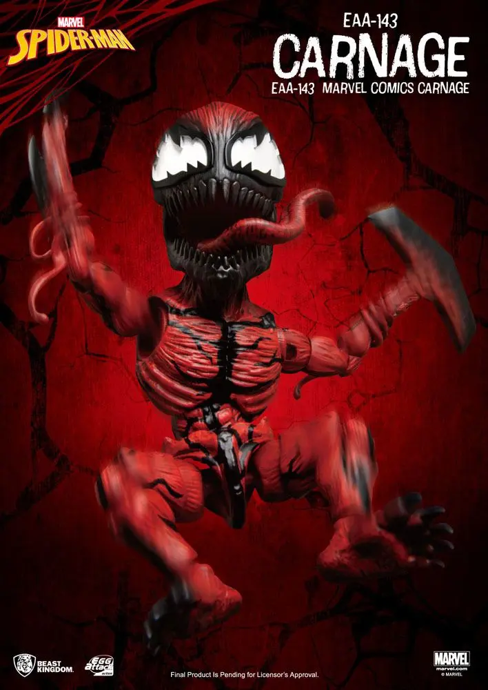Marvel Comics Egg Attack Action Carnage akciófigura 17 cm termékfotó
