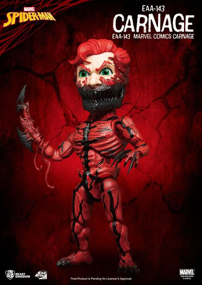 Marvel Comics Egg Attack Action Carnage akciófigura 17 cm termékfotó