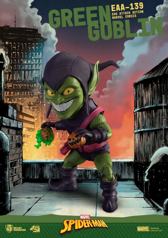 Marvel Comics Egg Attack Action Green Goblin akciófigura 17 cm termékfotó