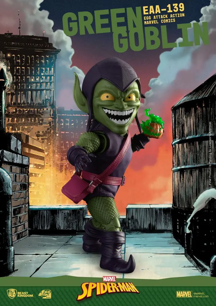 Marvel Comics Egg Attack Action Green Goblin akciófigura 17 cm termékfotó