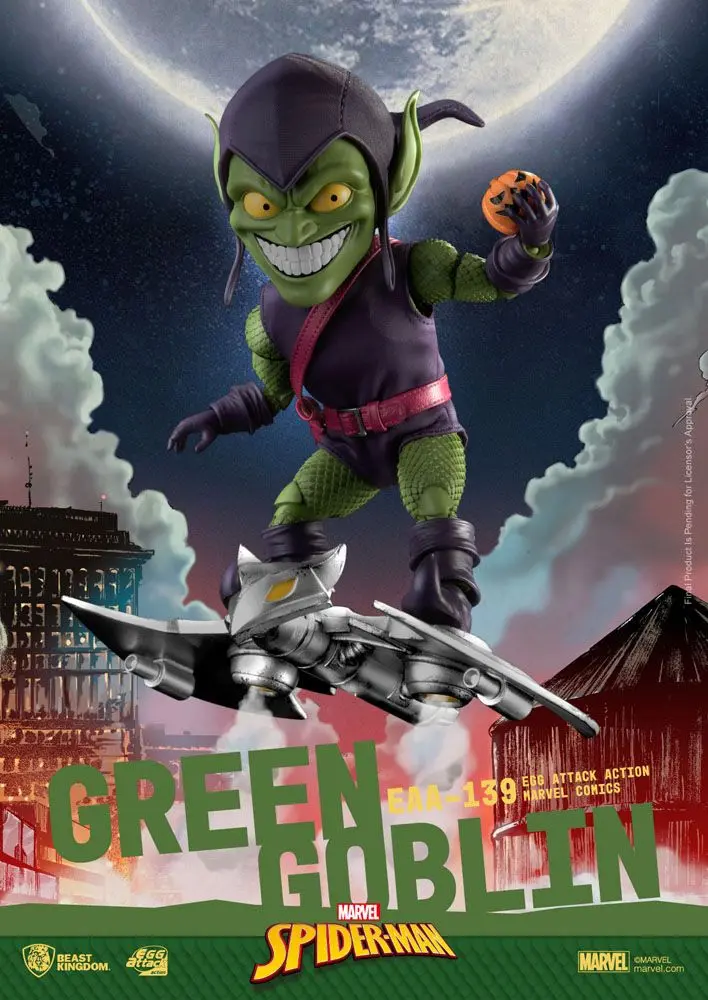 Marvel Comics Egg Attack Action Green Goblin akciófigura 17 cm termékfotó