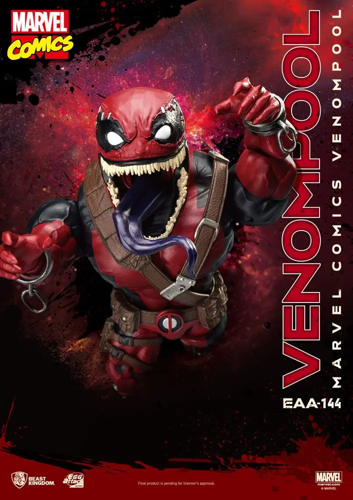 Marvel Comics Egg Attack Action Venompool akciófigura 21 cm termékfotó