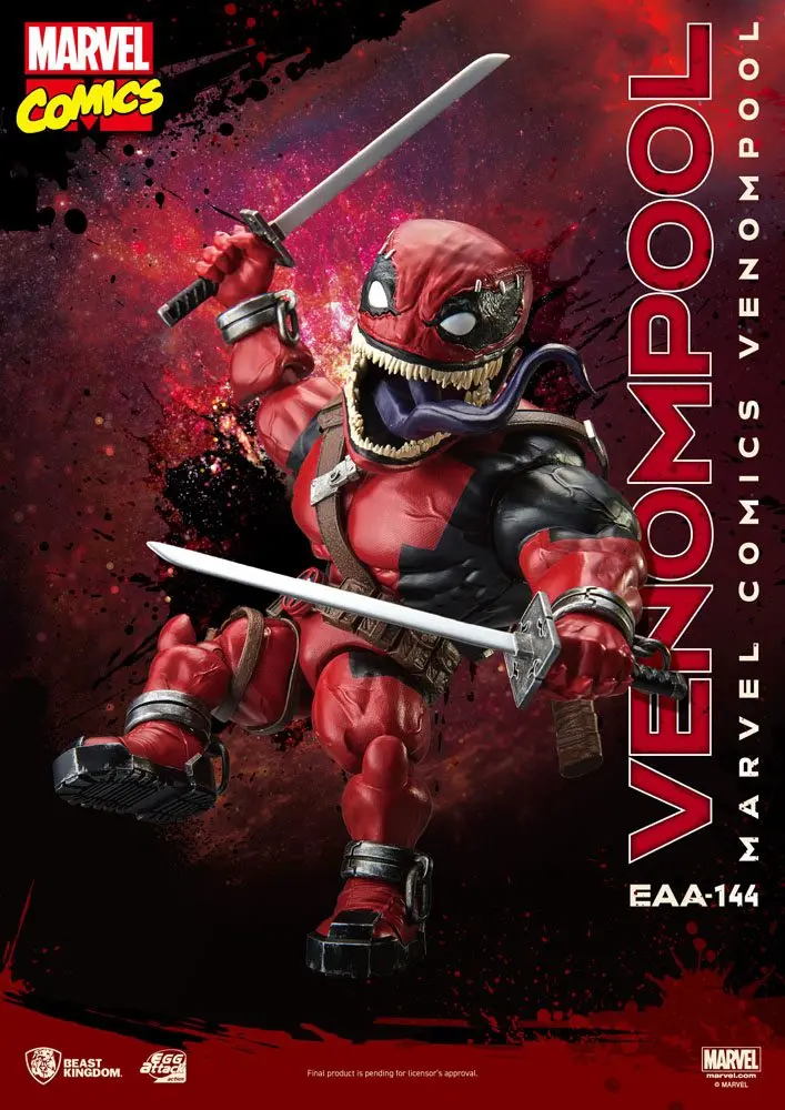 Marvel Comics Egg Attack Action Venompool akciófigura 21 cm termékfotó