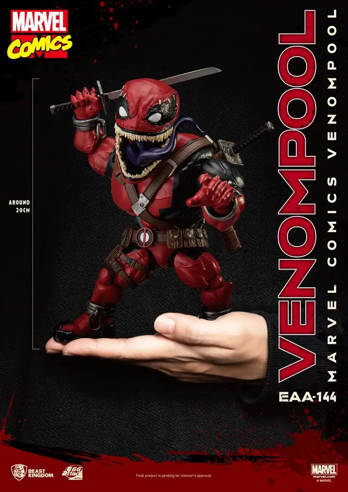 Marvel Comics Egg Attack Action Venompool akciófigura 21 cm termékfotó