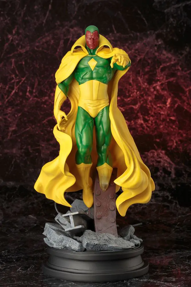 Marvel Comics Fine Art 1/6 Vision szobor figura 41 cm termékfotó