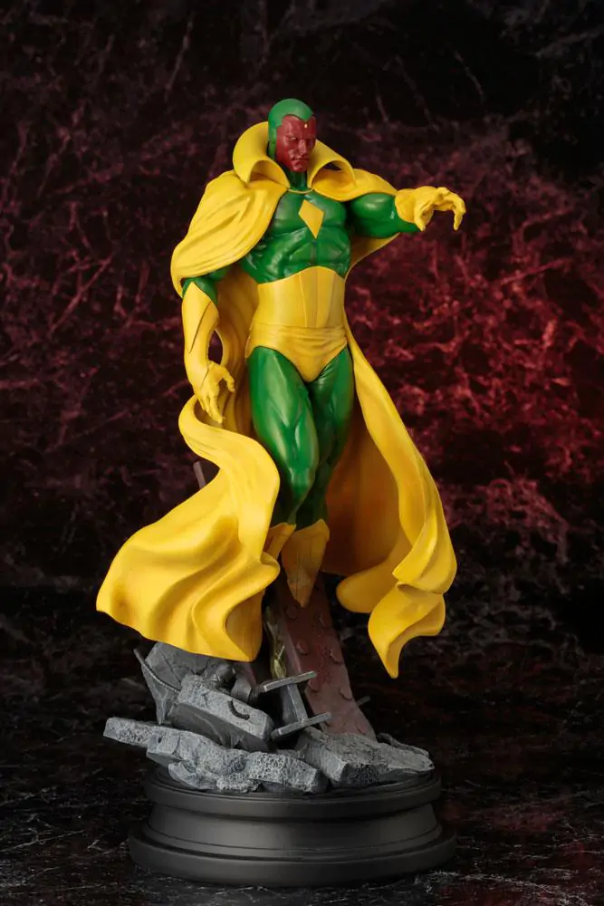 Marvel Comics Fine Art 1/6 Vision szobor figura 41 cm termékfotó