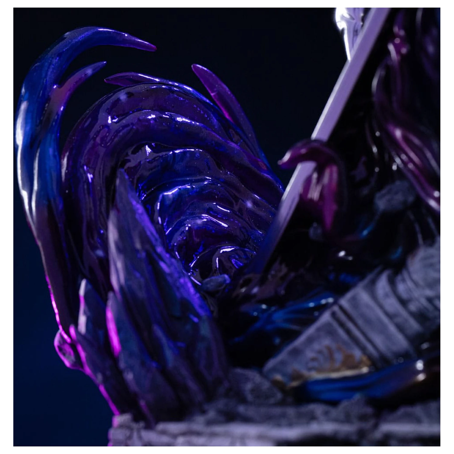 Marvel Comics Infinity Gauntlet Diorama Art Scale 1/10 Silver Surfer Deluxe szobor figura 36 cm termékfotó