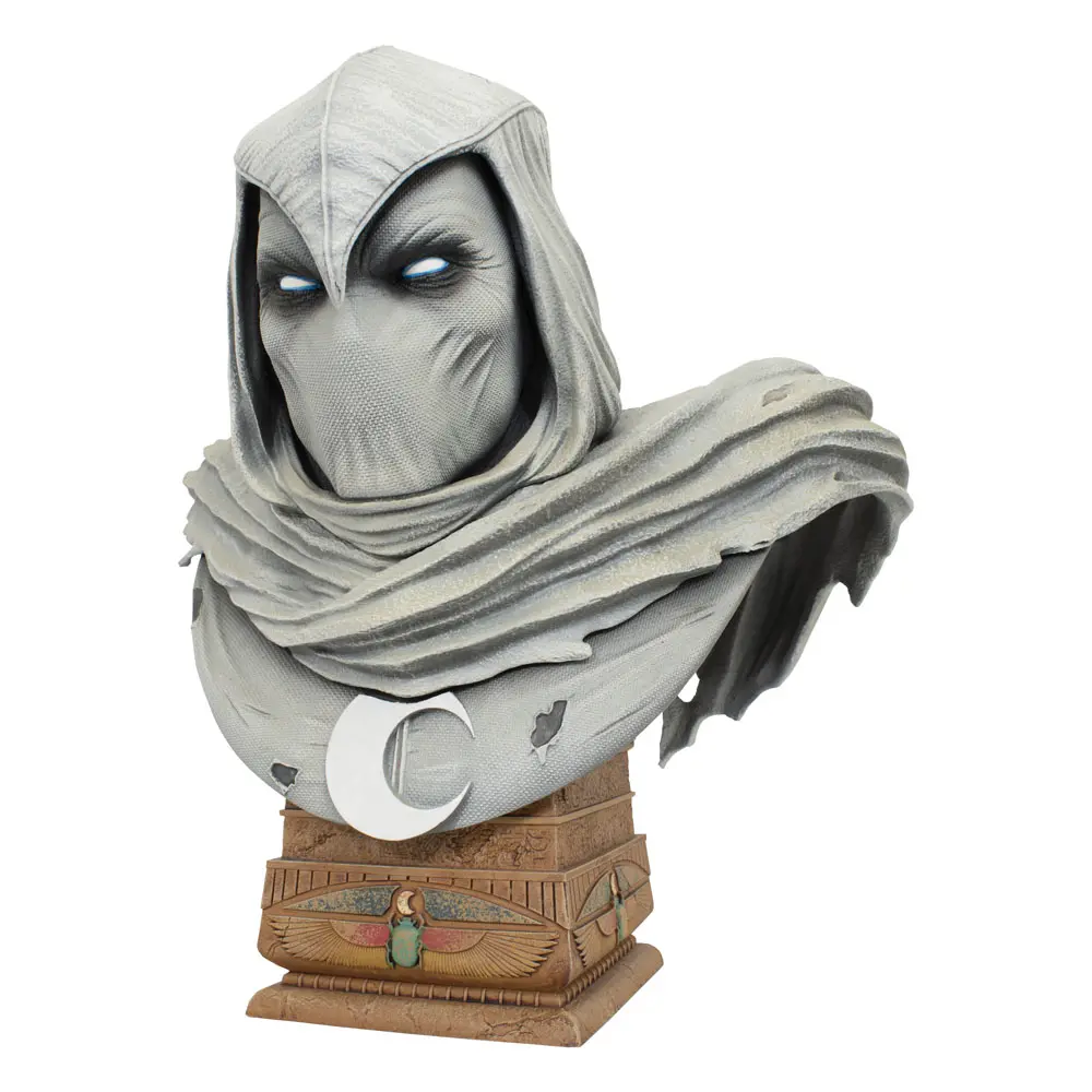 Marvel Comics Legends in 3D 1/2 Moon Knight mellszobor figura 25 cm termékfotó