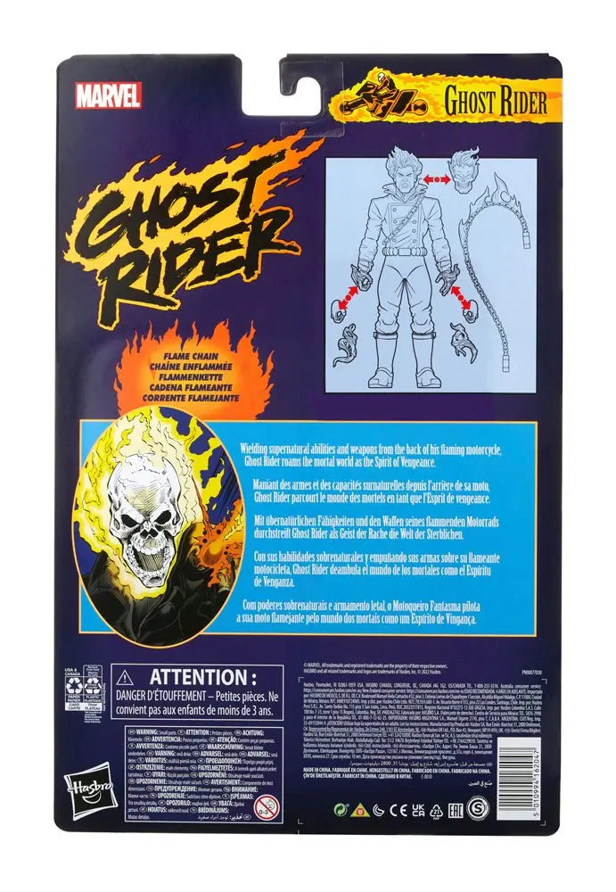 Marvel Comics Marvel Legends Series Ghost Rider akciófigura 15 cm termékfotó