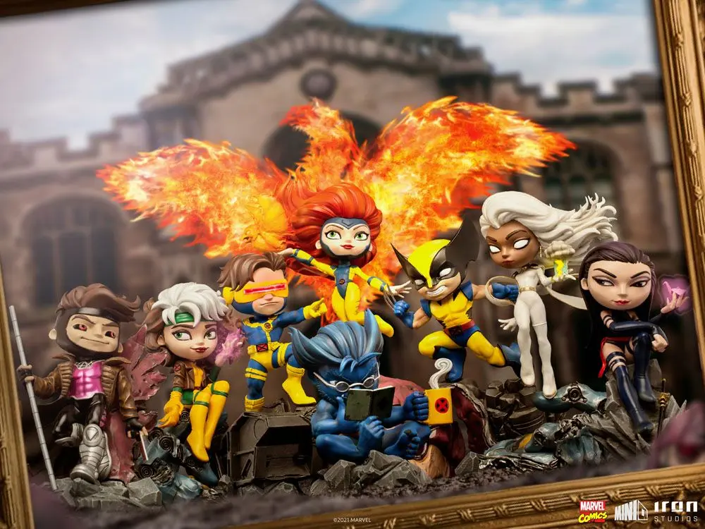 Marvel Comics Mini Co. Deluxe Beast PVC figura (X-Men) 14 cm termékfotó