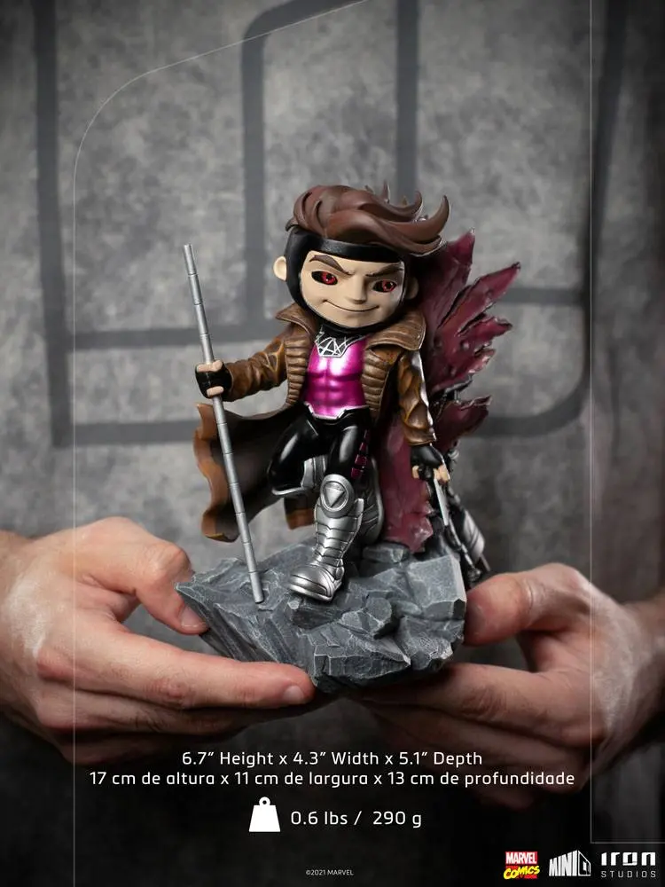 Marvel Comics Mini Co. Deluxe Gambit (X-Men) PVC figura 17 cm termékfotó