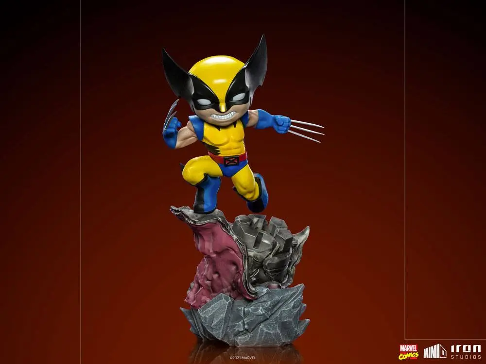 Marvel Comics Mini Co. Deluxe Wolverine (X-Men) PVC figura 21 cm termékfotó