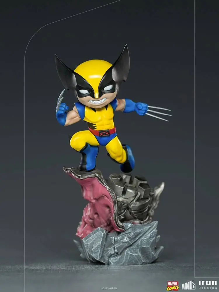 Marvel Comics Mini Co. Deluxe Wolverine (X-Men) PVC figura 21 cm termékfotó