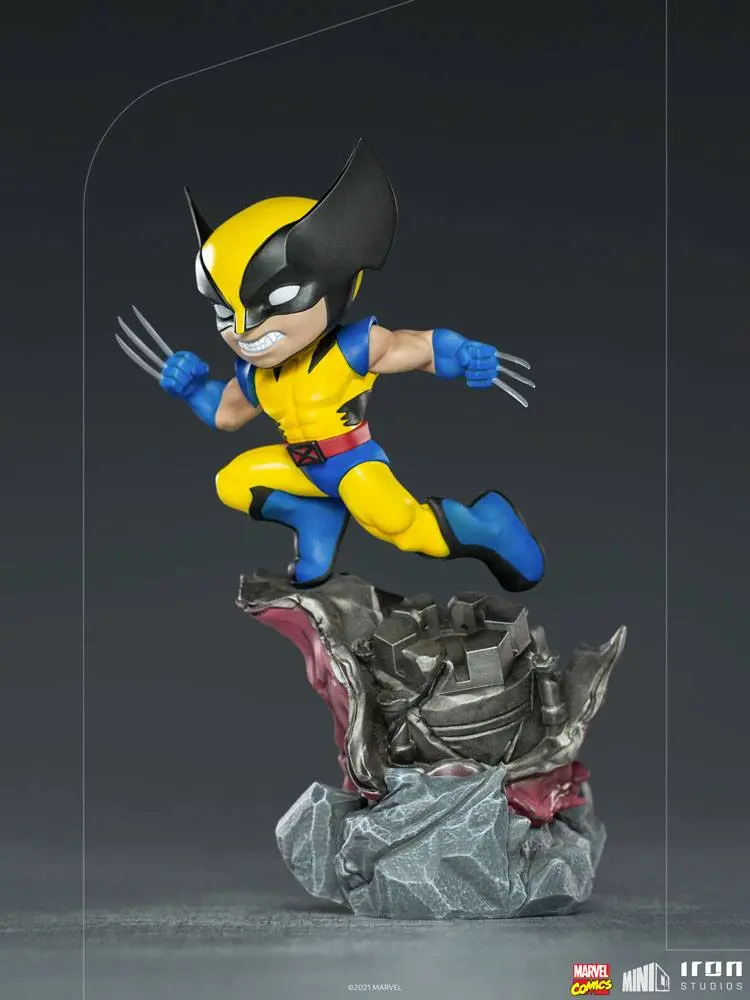Marvel Comics Mini Co. Deluxe Wolverine (X-Men) PVC figura 21 cm termékfotó