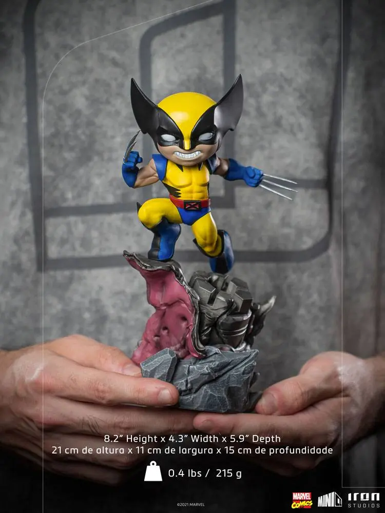 Marvel Comics Mini Co. Deluxe Wolverine (X-Men) PVC figura 21 cm termékfotó