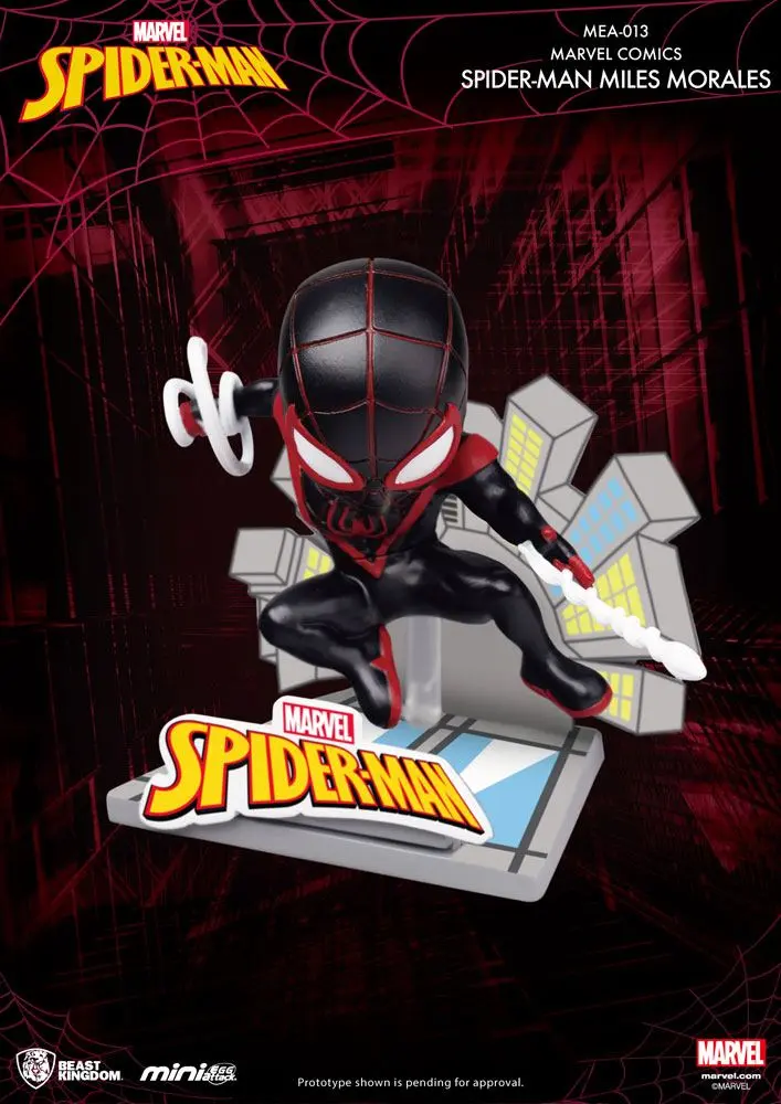 Marvel Comics Mini Egg Attack figura Spider-Man Miles Morales 8 cm termékfotó