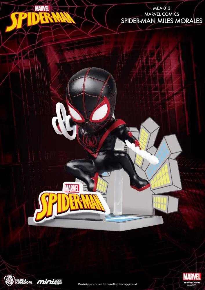 Marvel Comics Mini Egg Attack figura Spider-Man Miles Morales 8 cm termékfotó