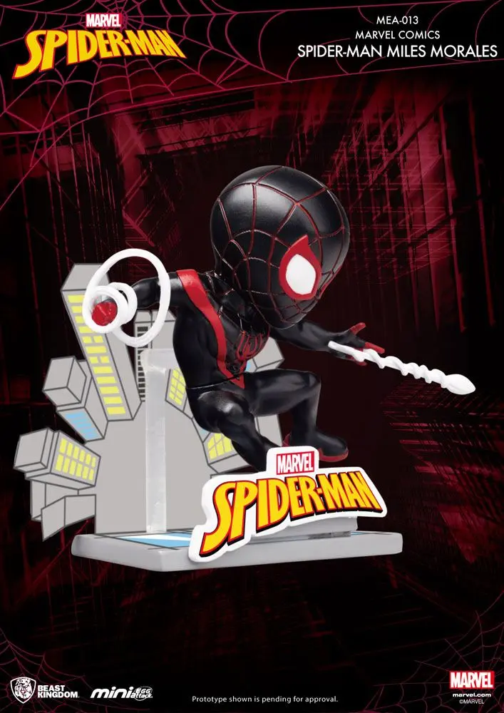 Marvel Comics Mini Egg Attack figura Spider-Man Miles Morales 8 cm termékfotó