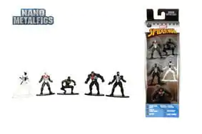 Marvel Comics Nano Metalfigs Diecast Spider-Man 5 db-os Mini figura csomag 2B 4 cm termékfotó
