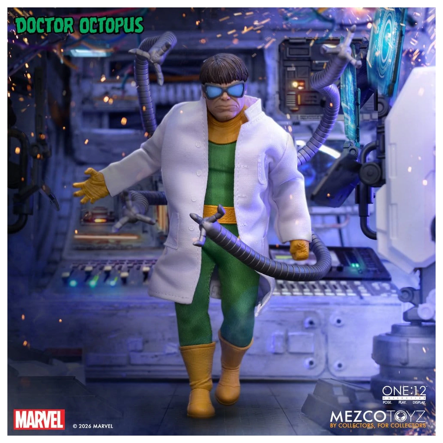 Marvel Comics One:12 Collective 1/12 Doctor Octopus akciófigura 16 cm termékfotó