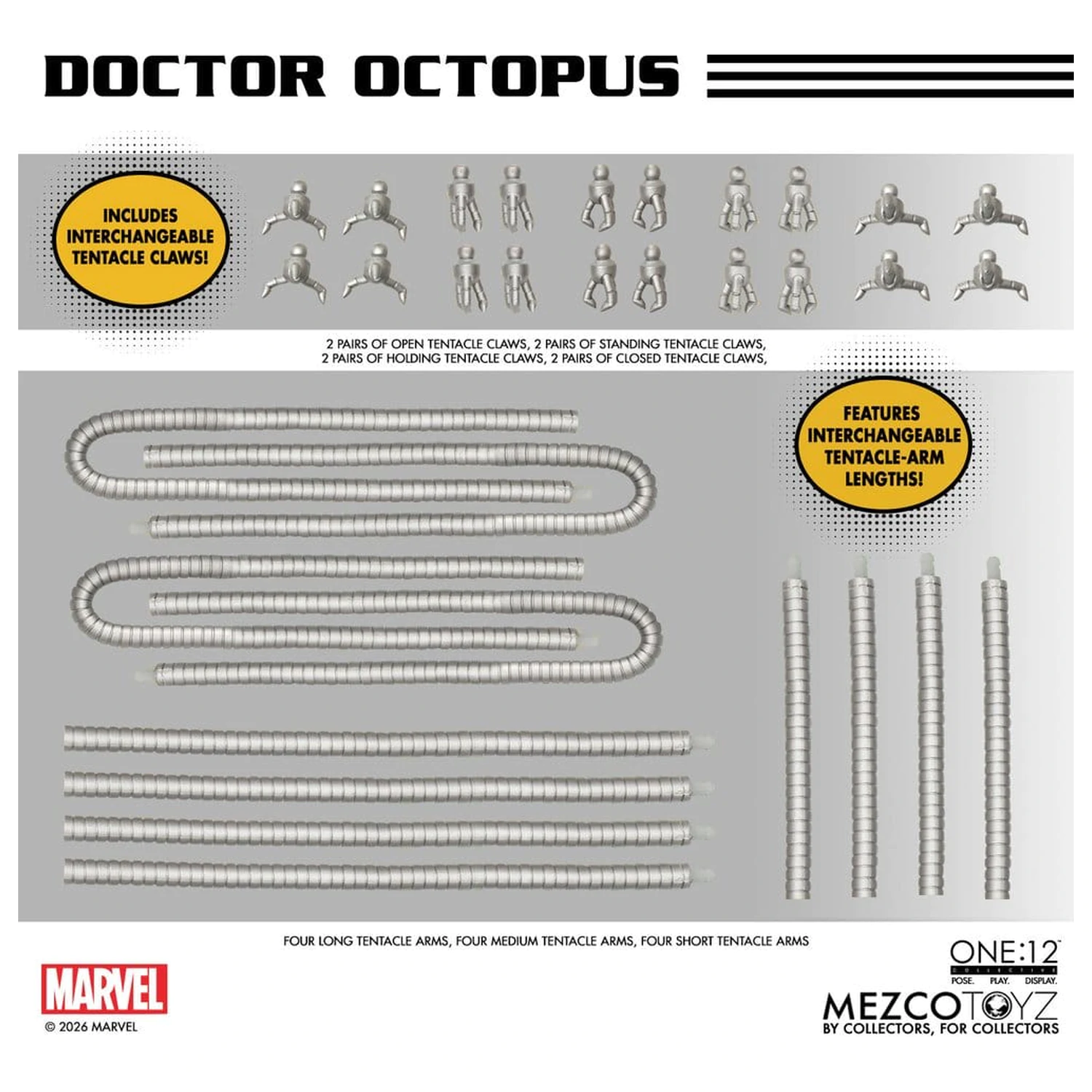 Marvel Comics One:12 Collective 1/12 Doctor Octopus akciófigura 16 cm termékfotó