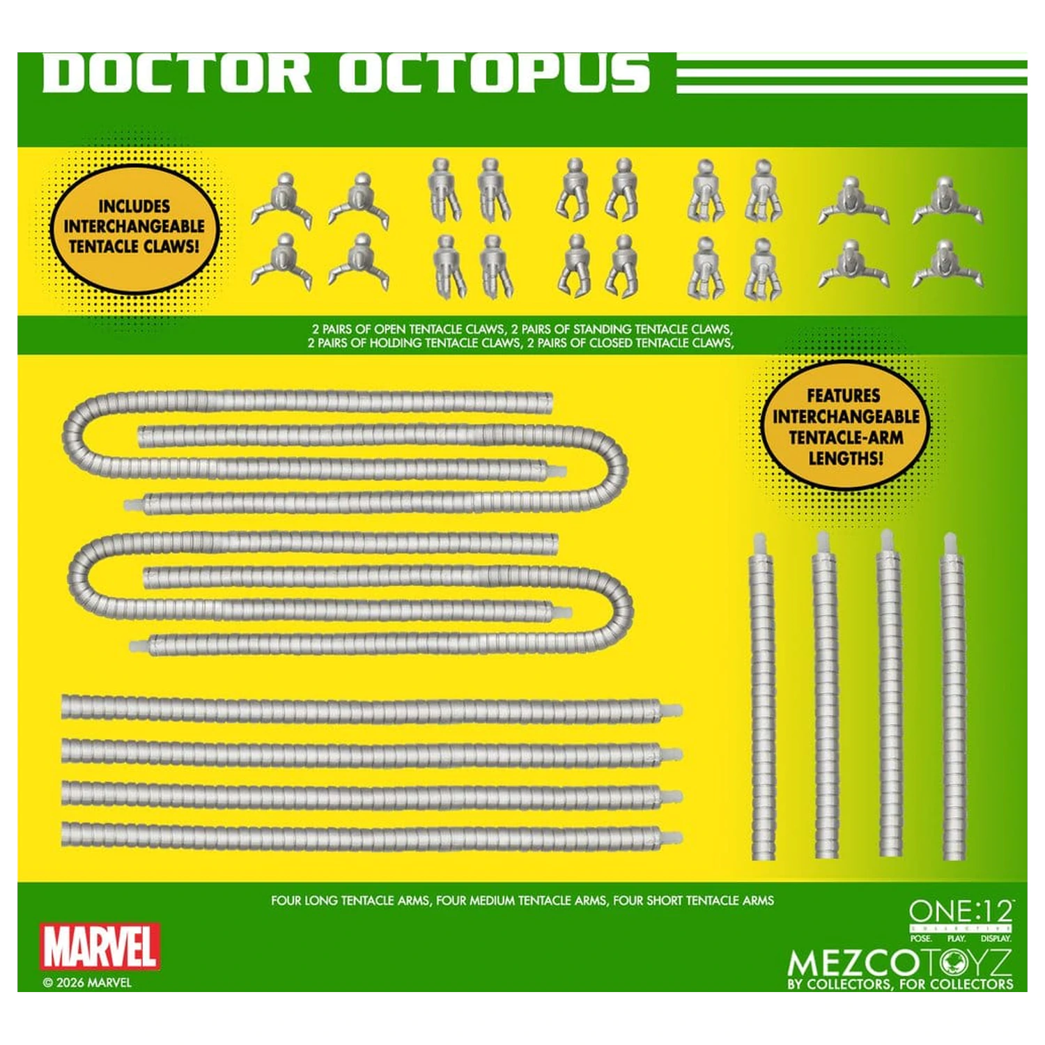 Marvel Comics One:12 Collective 1/12 Doctor Octopus akciófigura 16 cm termékfotó