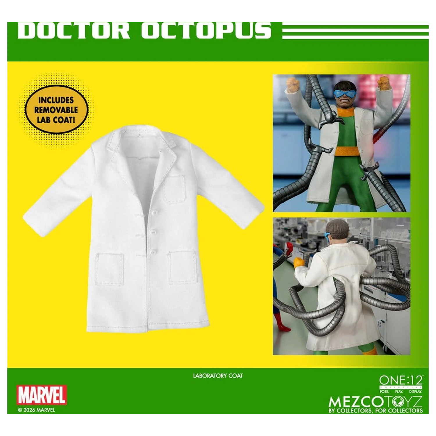 Marvel Comics One:12 Collective 1/12 Doctor Octopus akciófigura 16 cm termékfotó