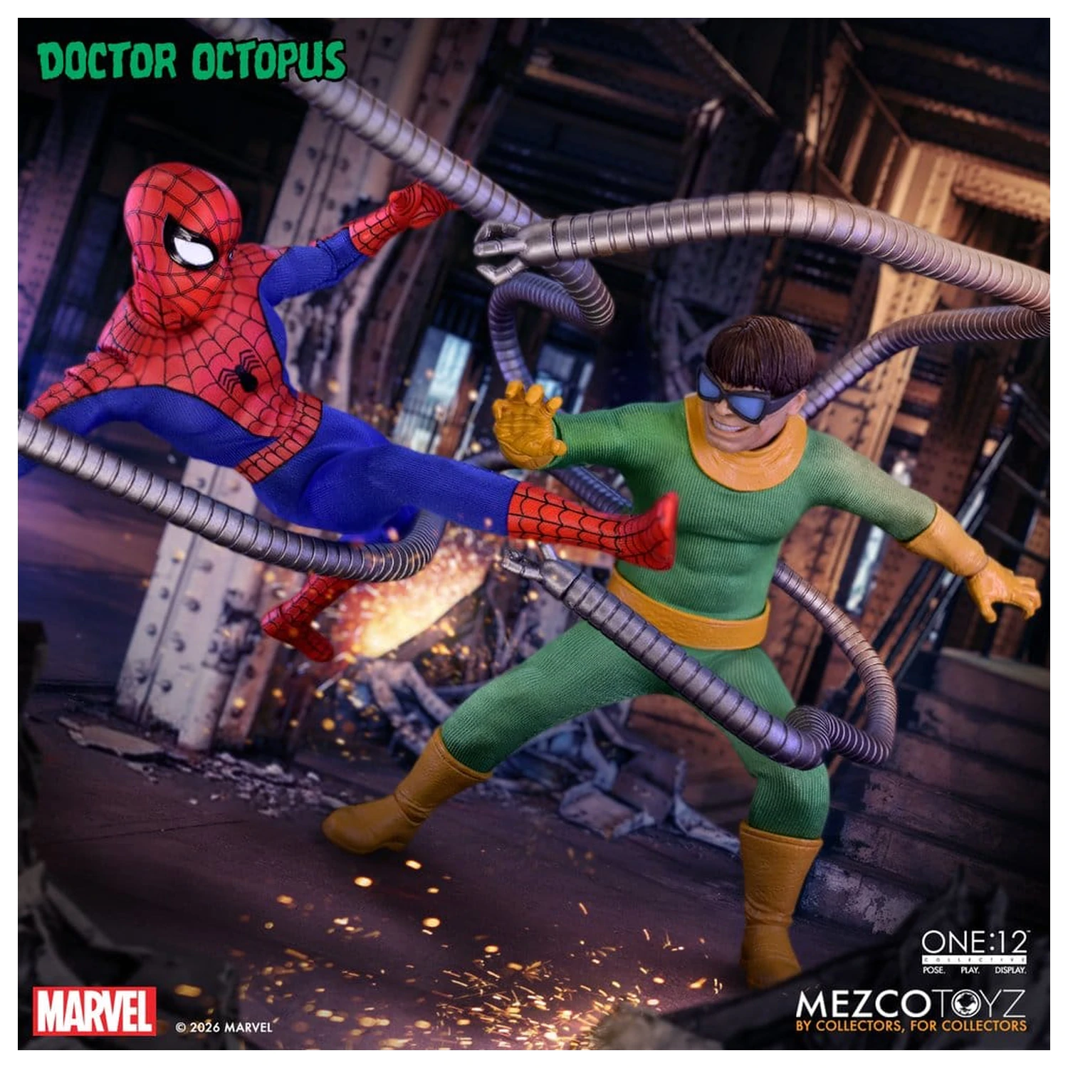 Marvel Comics One:12 Collective 1/12 Doctor Octopus akciófigura 16 cm termékfotó