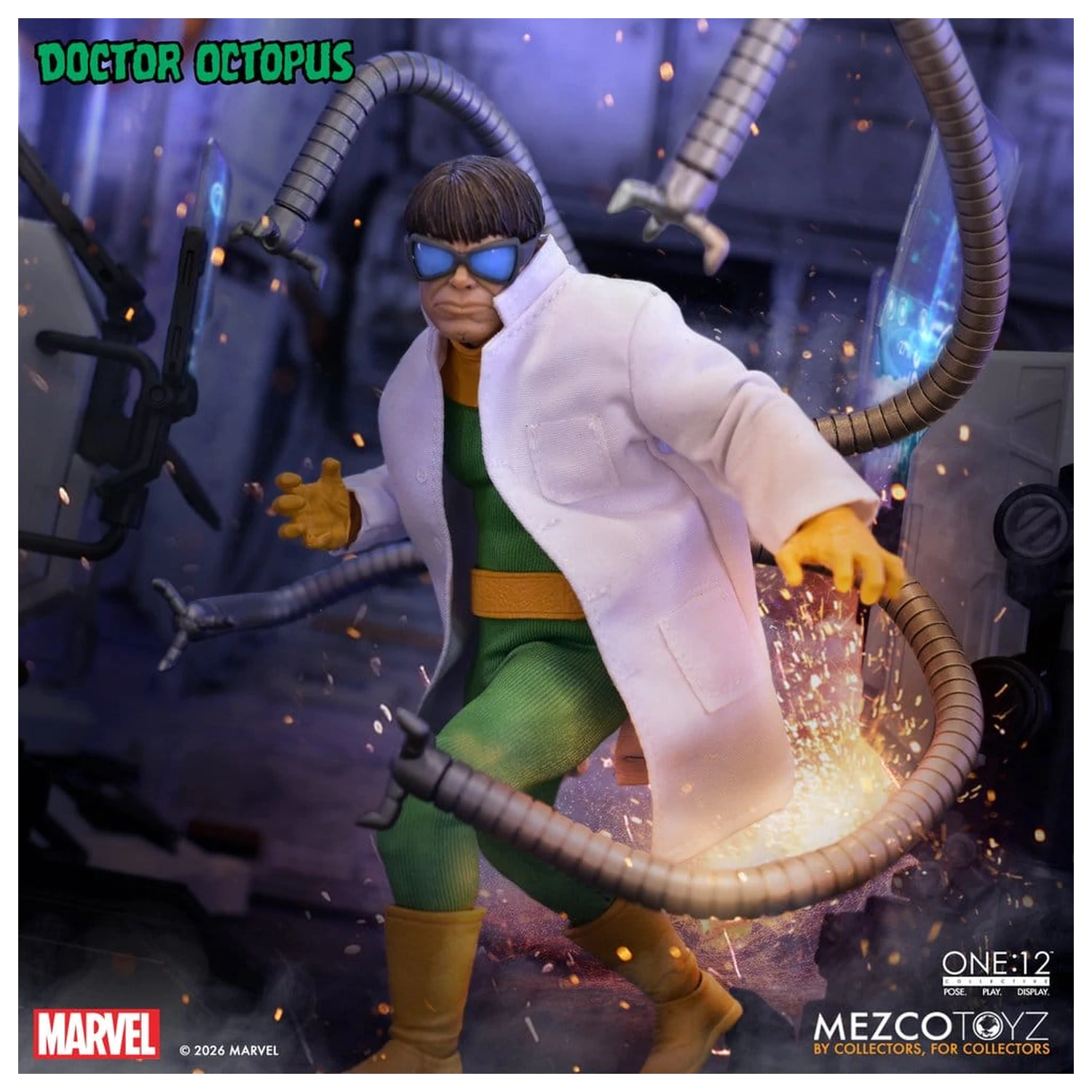 Marvel Comics One:12 Collective 1/12 Doctor Octopus akciófigura 16 cm termékfotó