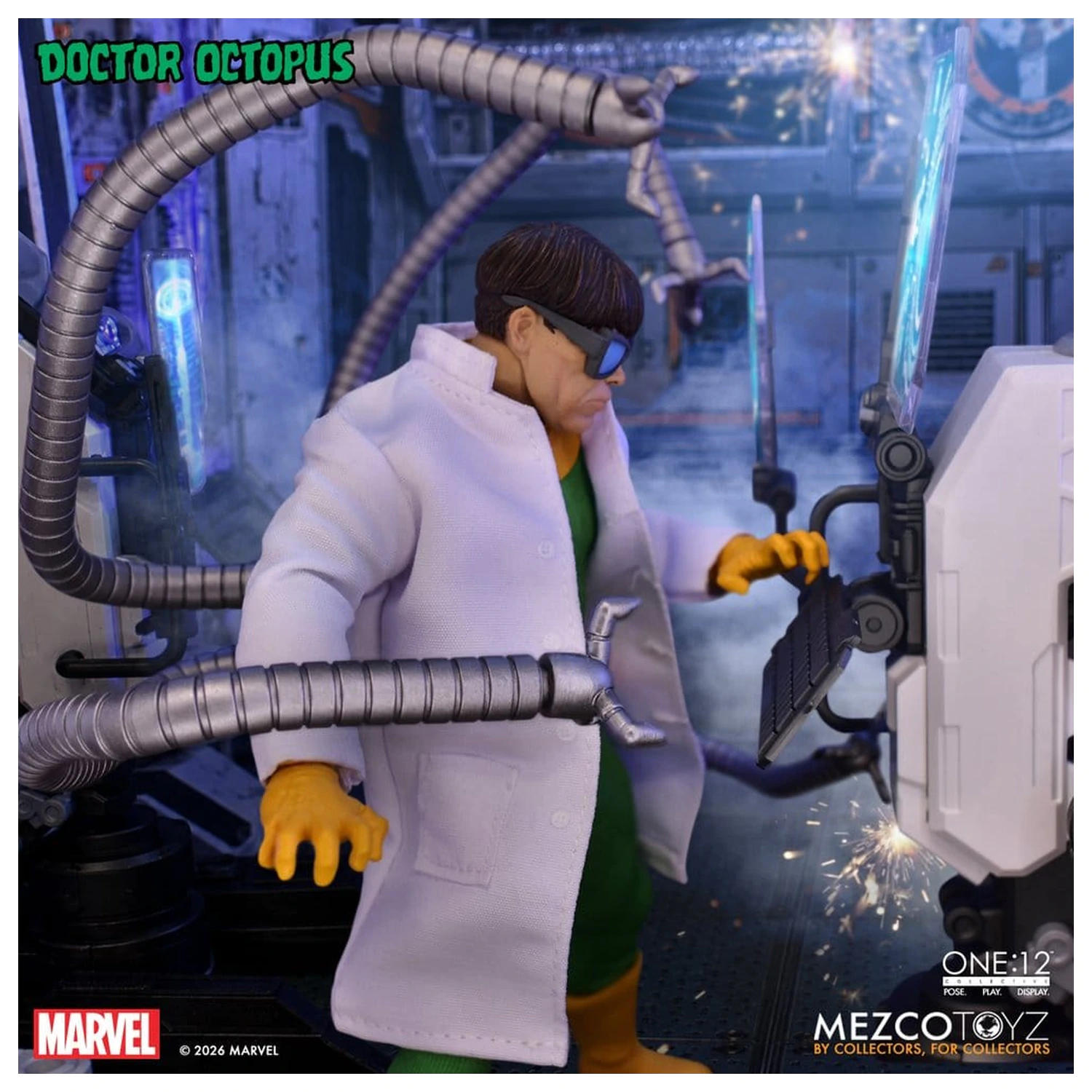 Marvel Comics One:12 Collective 1/12 Doctor Octopus akciófigura 16 cm termékfotó