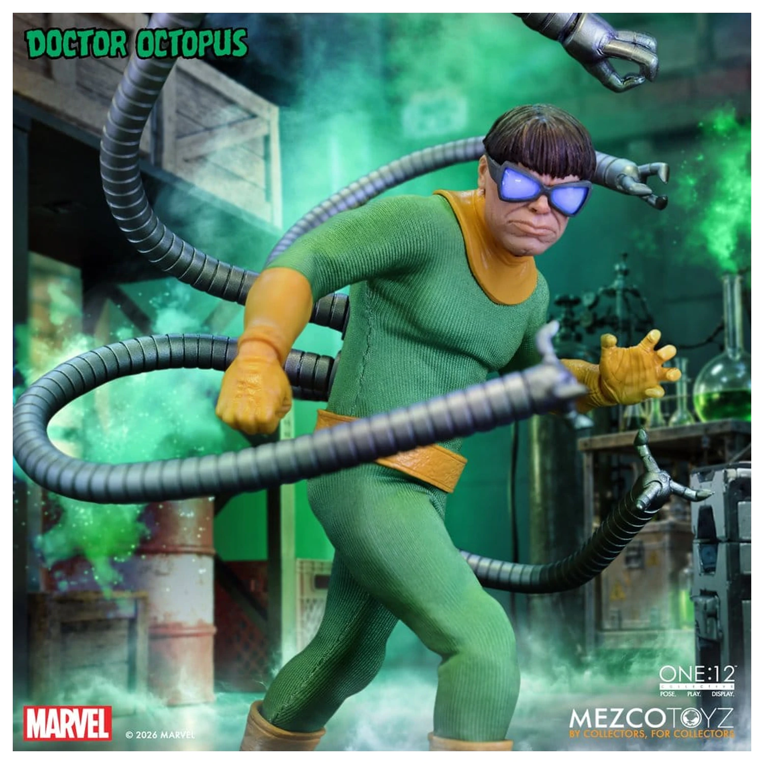 Marvel Comics One:12 Collective 1/12 Doctor Octopus akciófigura 16 cm termékfotó