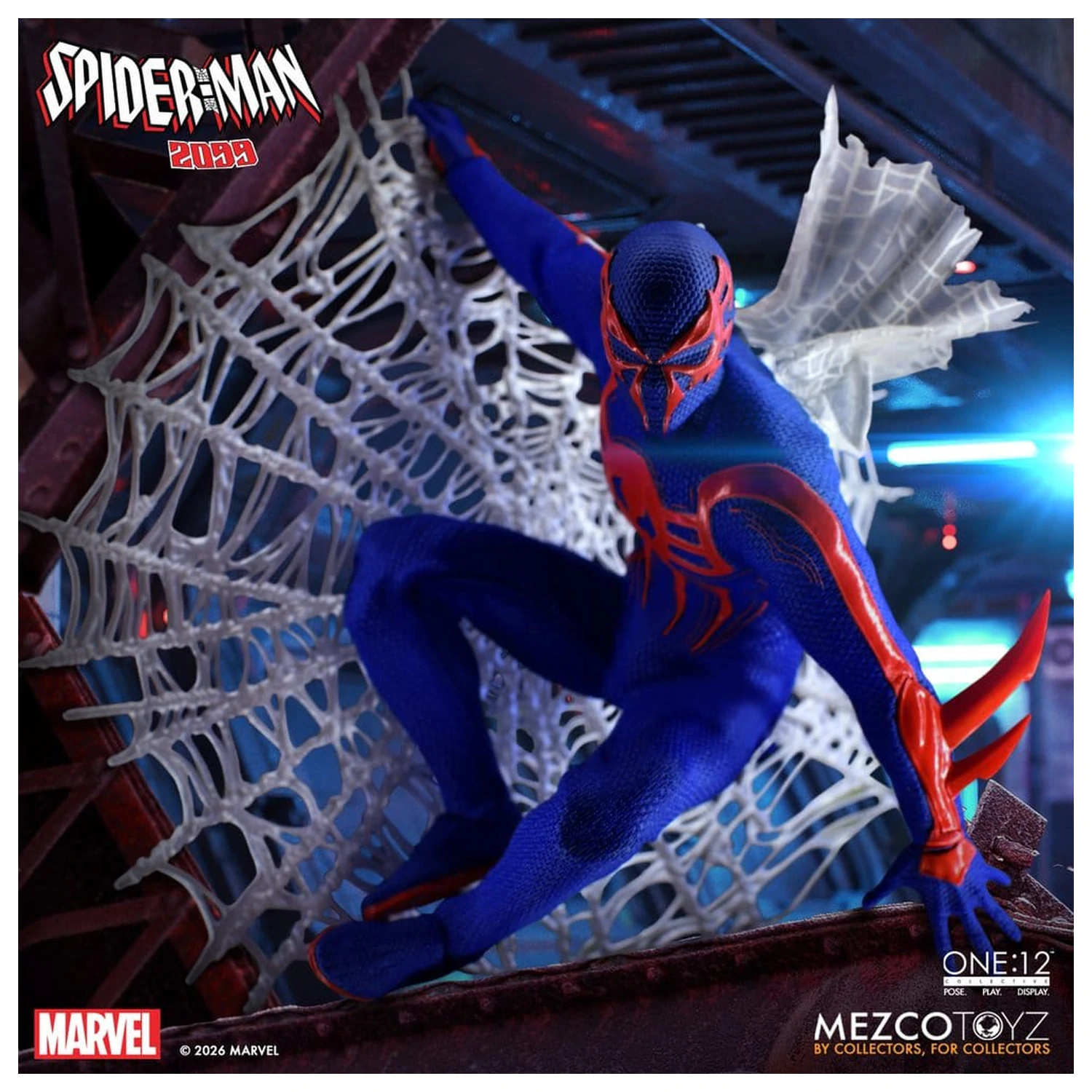 Marvel Comics One:12 Collective 1/12 Spider-Man 2099 akciófigura 17 cm termékfotó