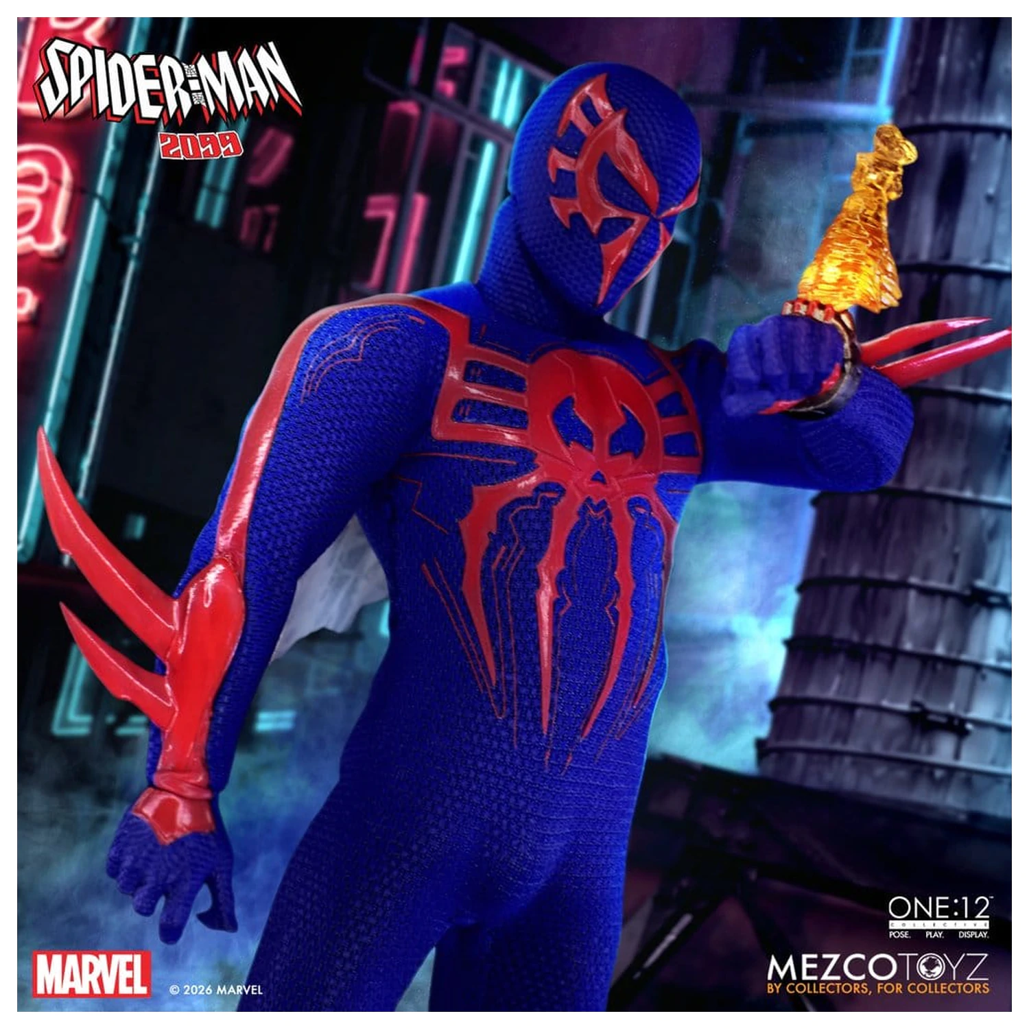 Marvel Comics One:12 Collective 1/12 Spider-Man 2099 akciófigura 17 cm termékfotó