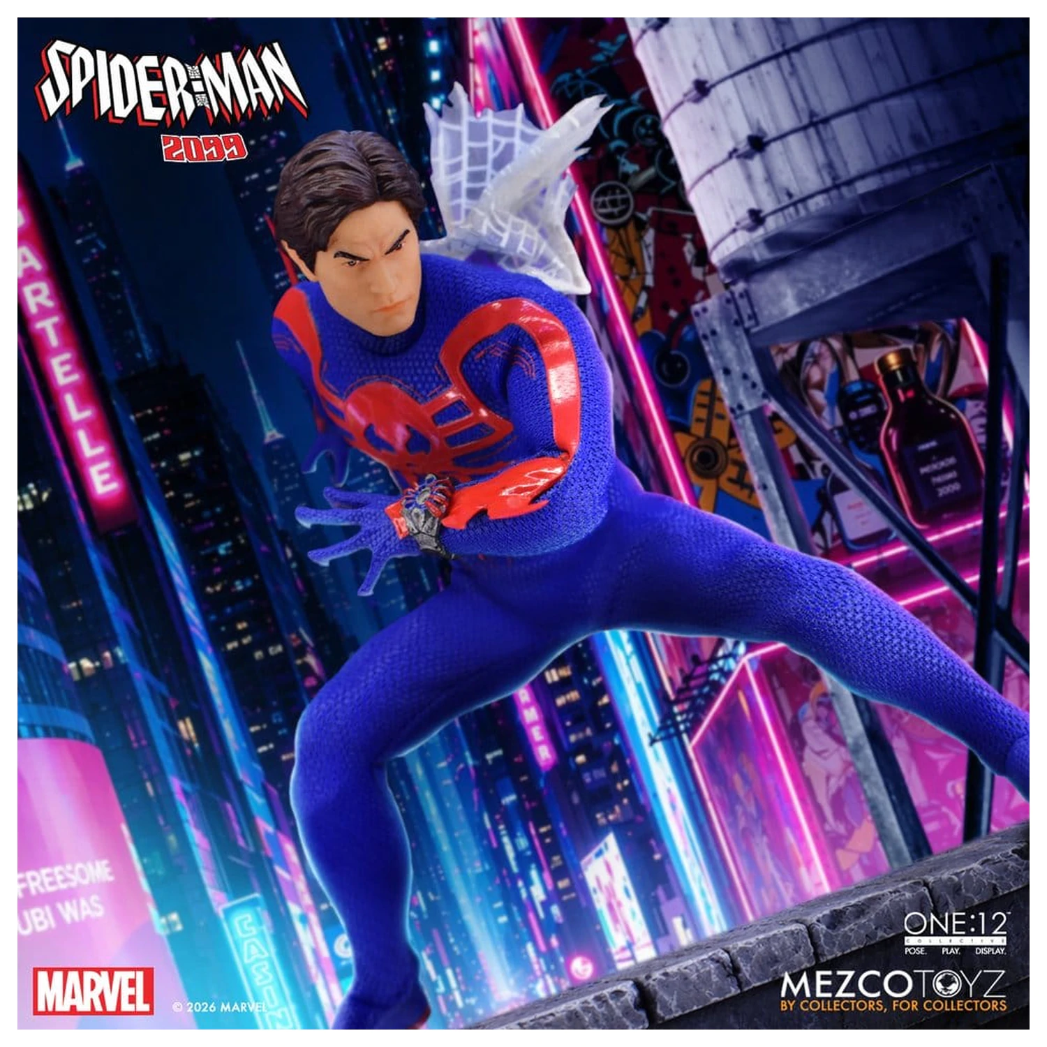 Marvel Comics One:12 Collective 1/12 Spider-Man 2099 akciófigura 17 cm termékfotó
