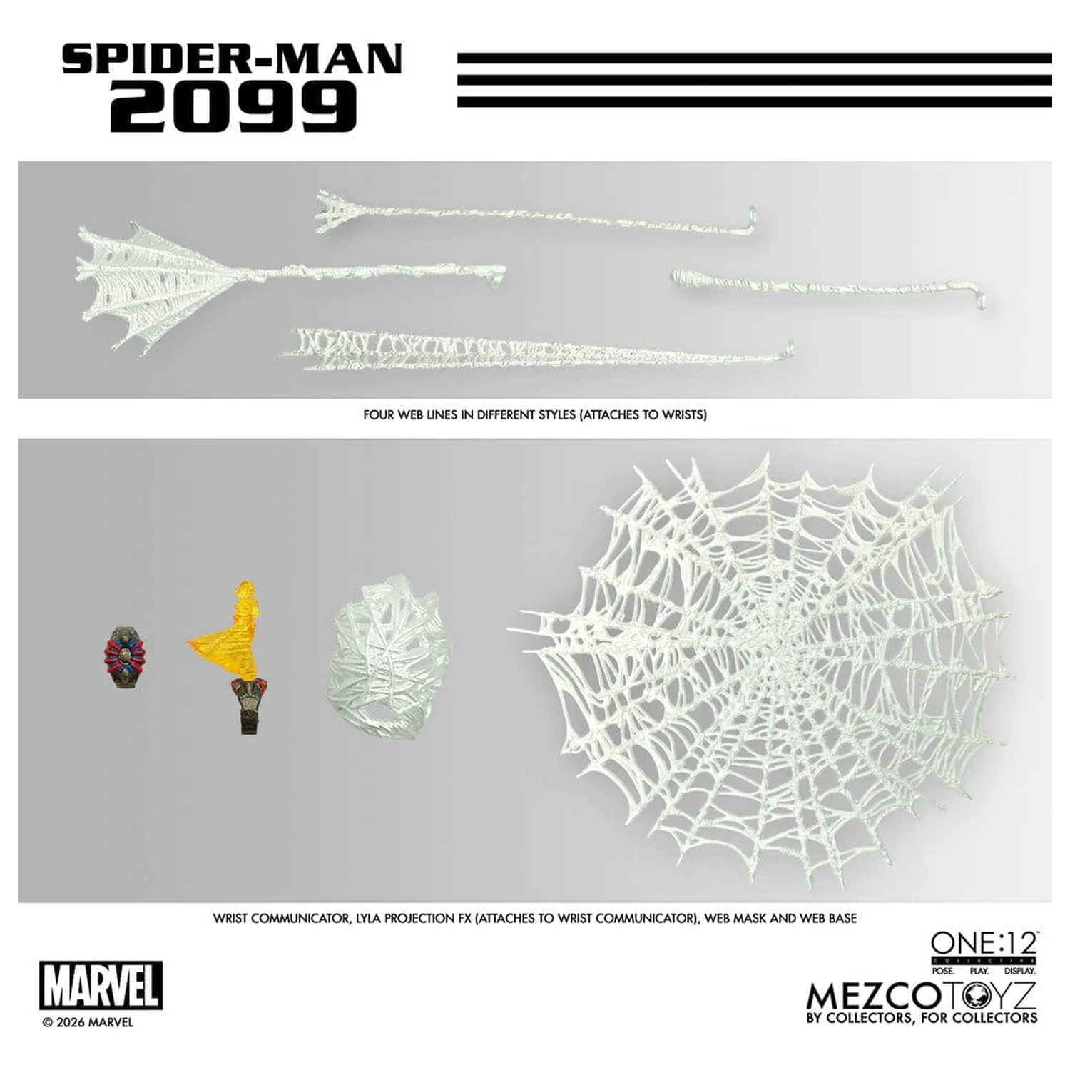 Marvel Comics One:12 Collective 1/12 Spider-Man 2099 akciófigura 17 cm termékfotó