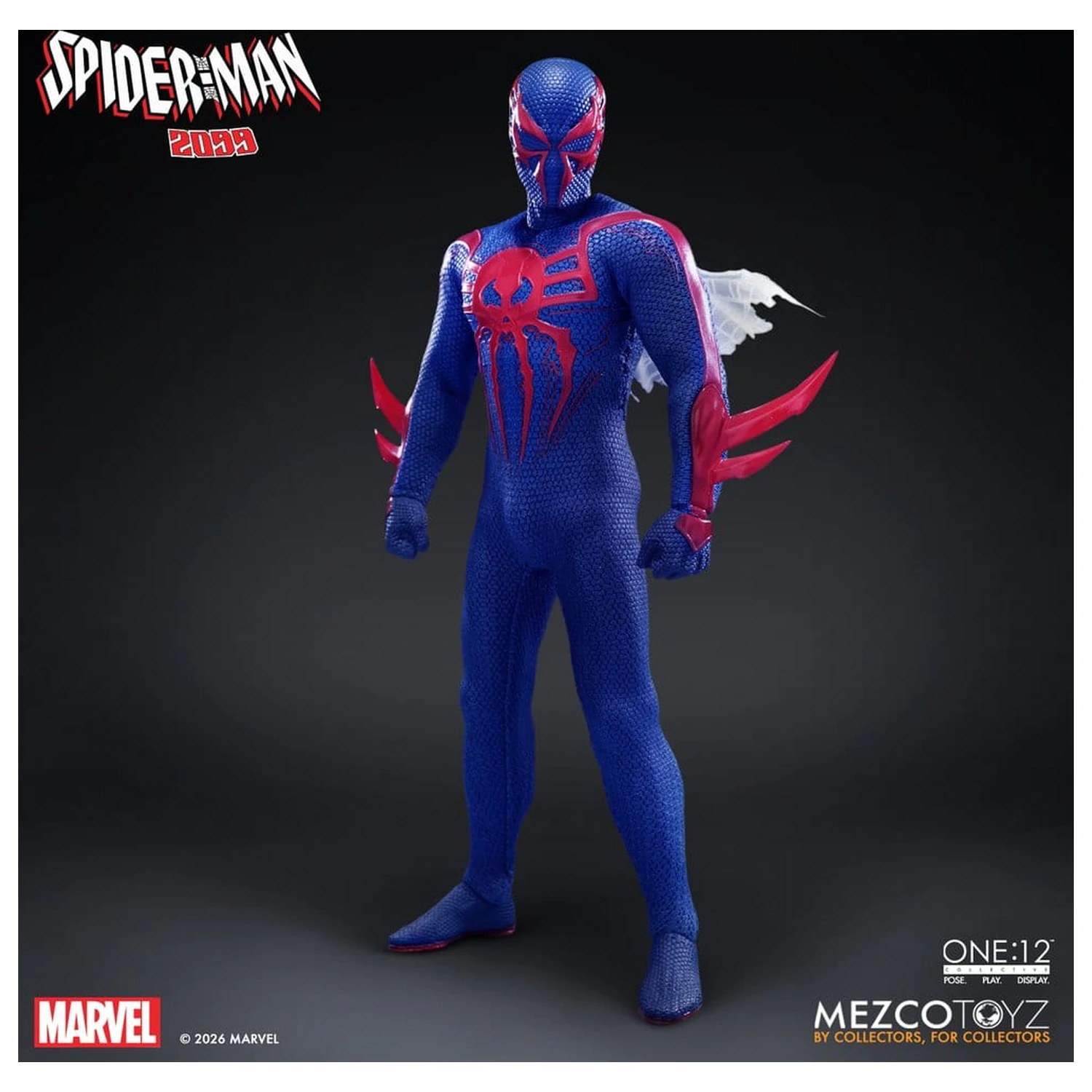 Marvel Comics One:12 Collective 1/12 Spider-Man 2099 akciófigura 17 cm termékfotó