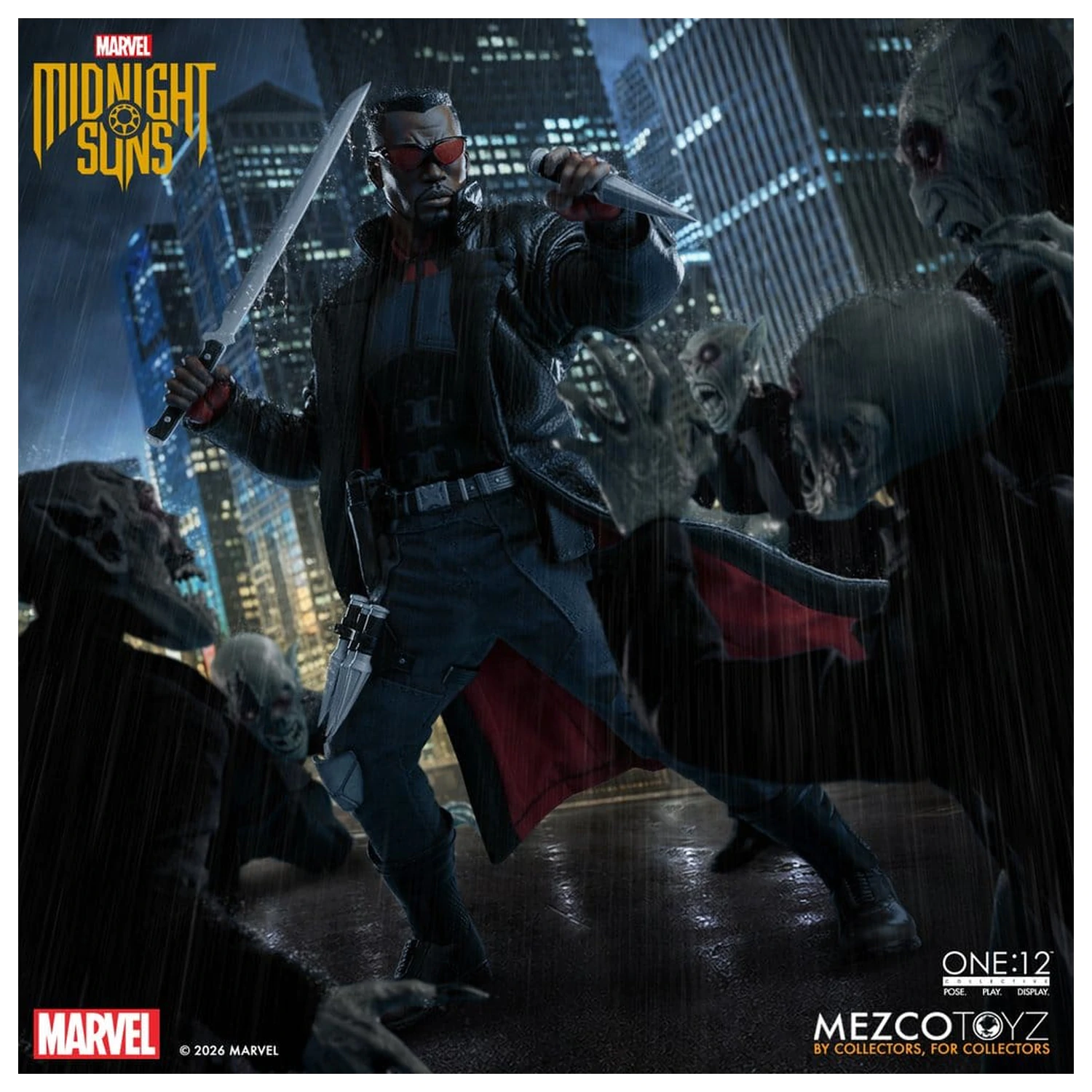 Marvel Comics One:12 Collective akciófigura 1/12 Blade 17 cm termékfotó