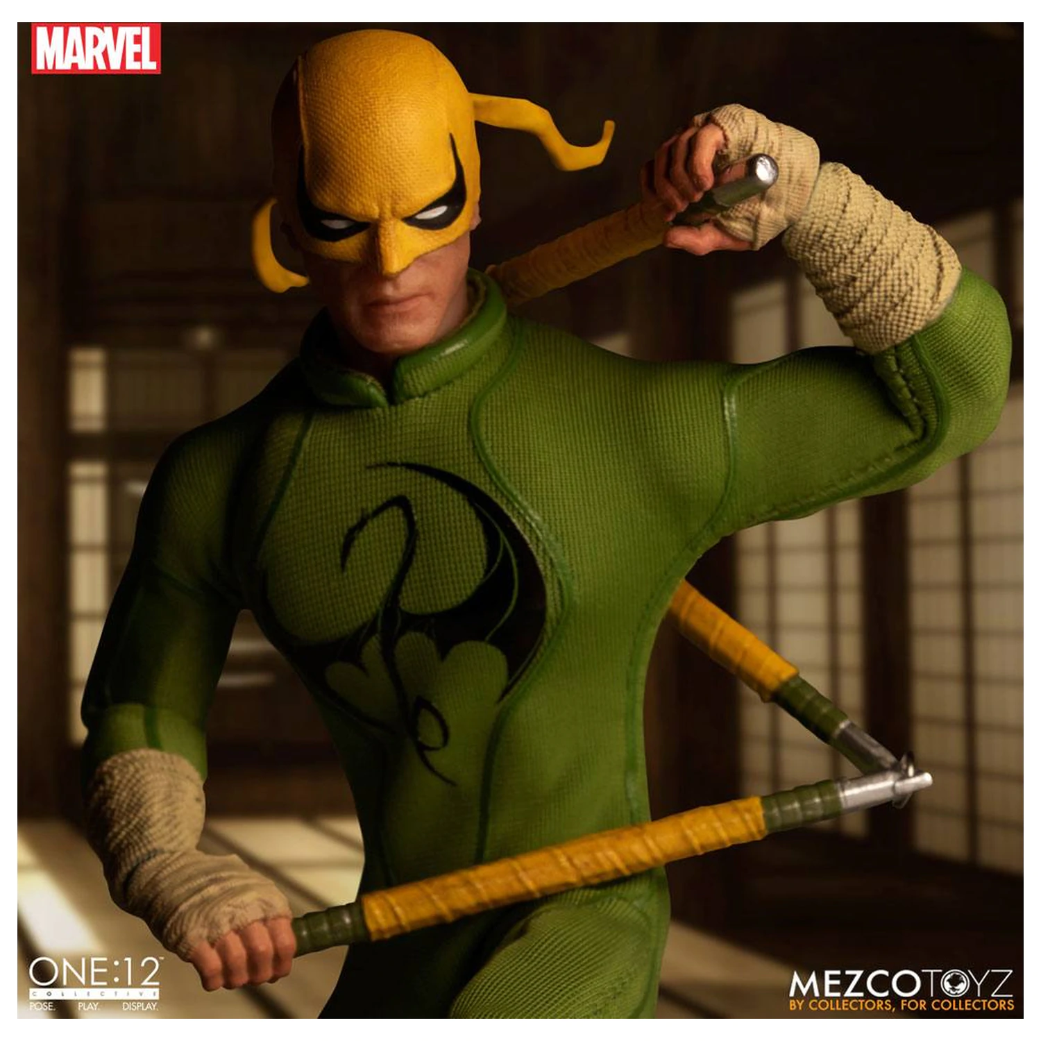 Marvel Comics One:12 Collective akciófigura 1/12 Iron Fist 17 cm termékfotó