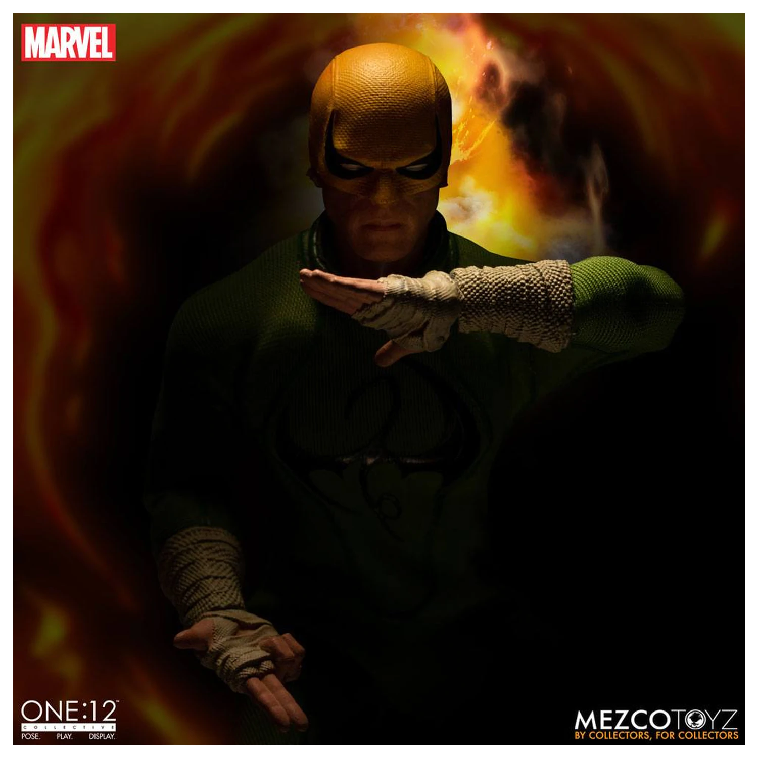 Marvel Comics One:12 Collective akciófigura 1/12 Iron Fist 17 cm termékfotó