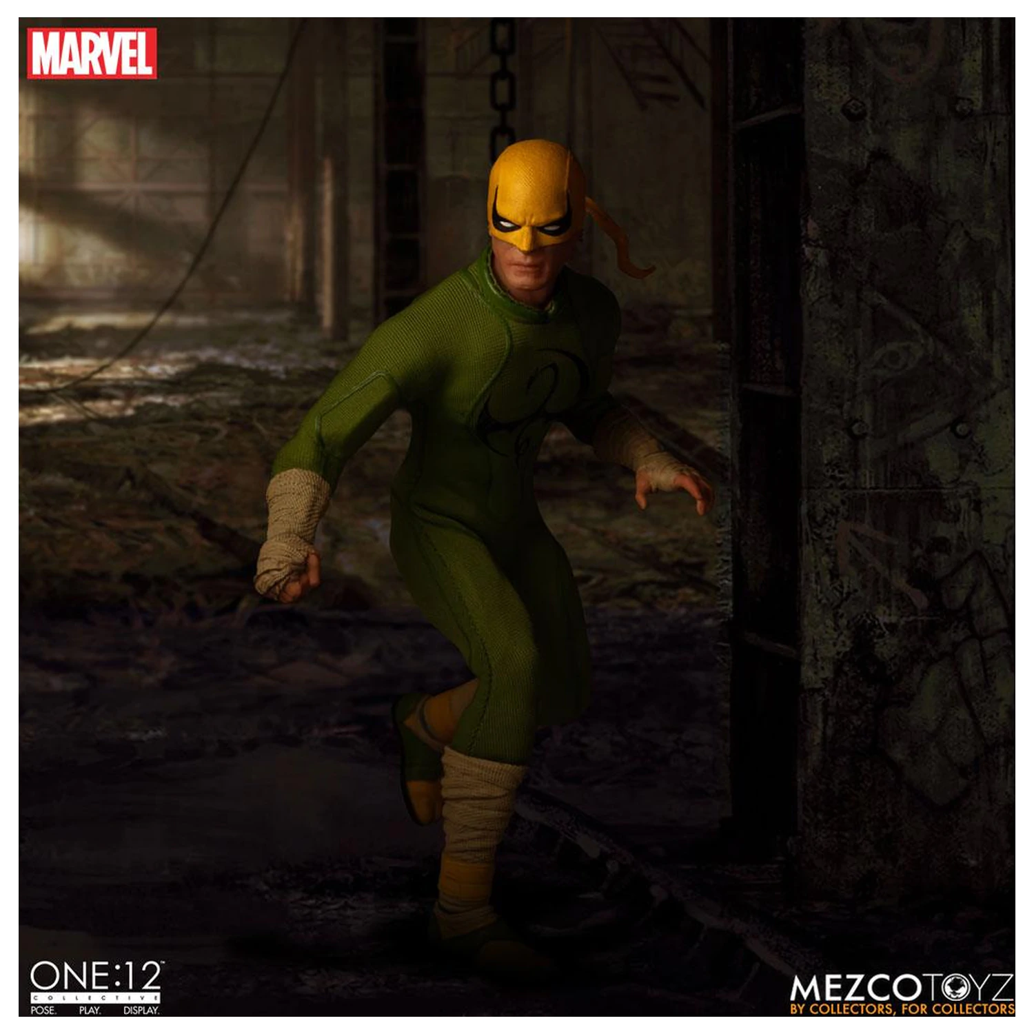 Marvel Comics One:12 Collective akciófigura 1/12 Iron Fist 17 cm termékfotó