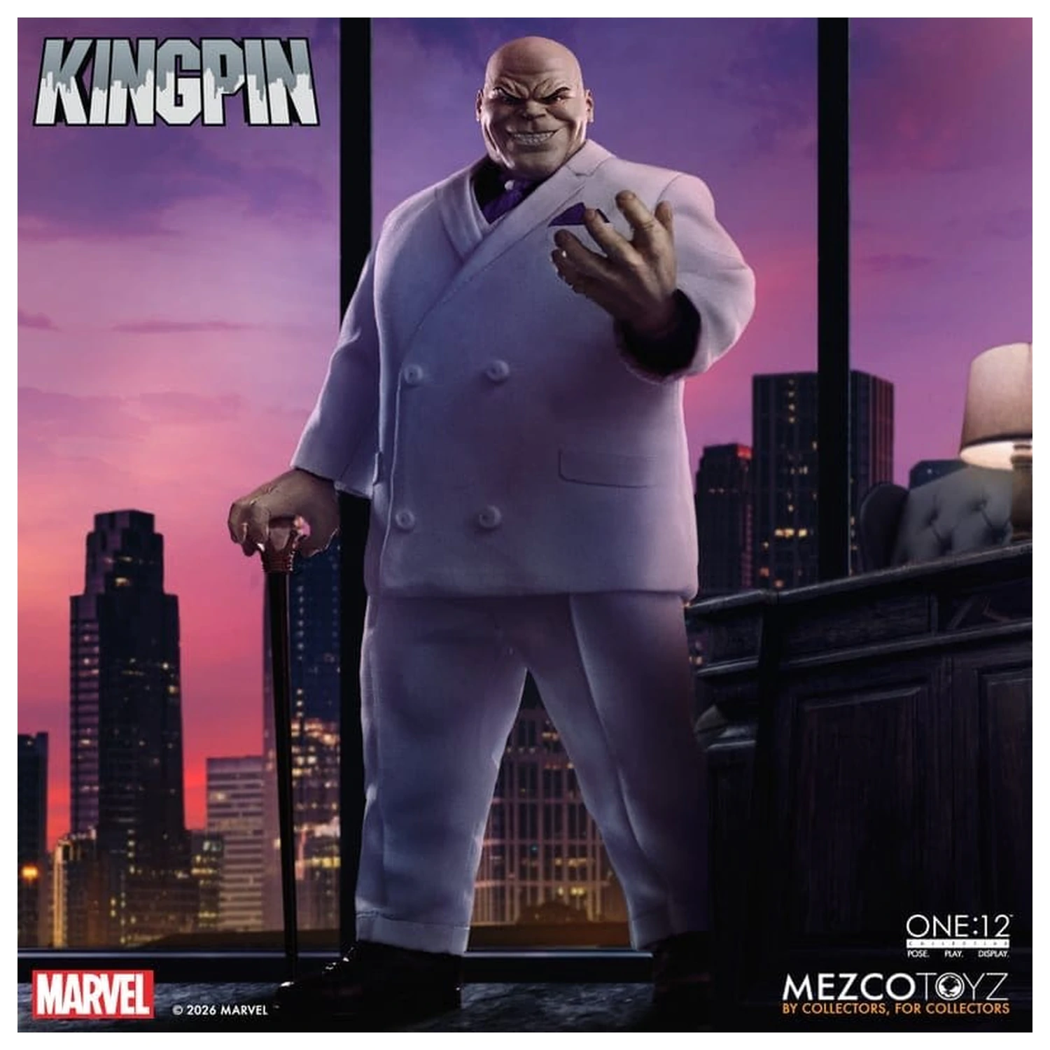 Marvel Comics One:12 Collective akciófigura 1/12 Kingpin 18 cm termékfotó