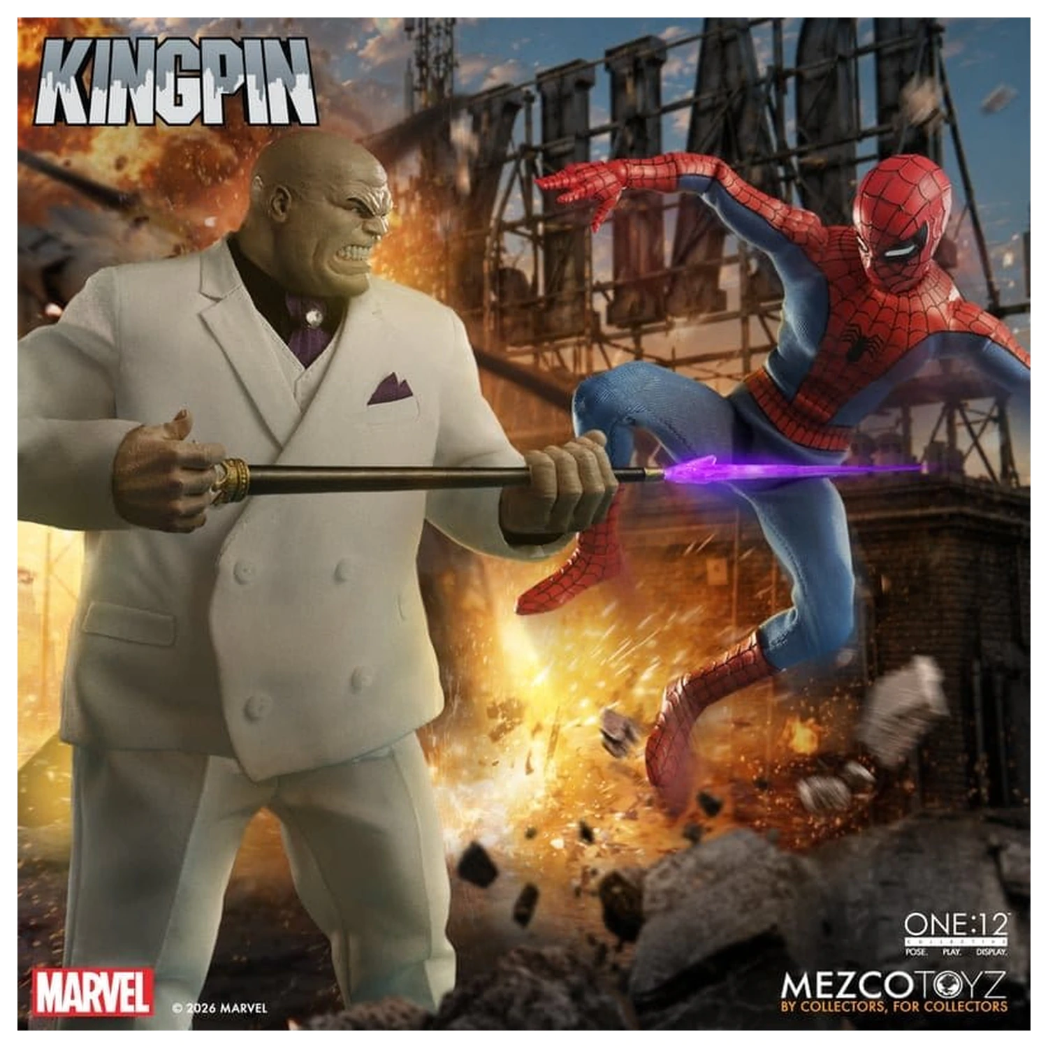 Marvel Comics One:12 Collective akciófigura 1/12 Kingpin 18 cm termékfotó