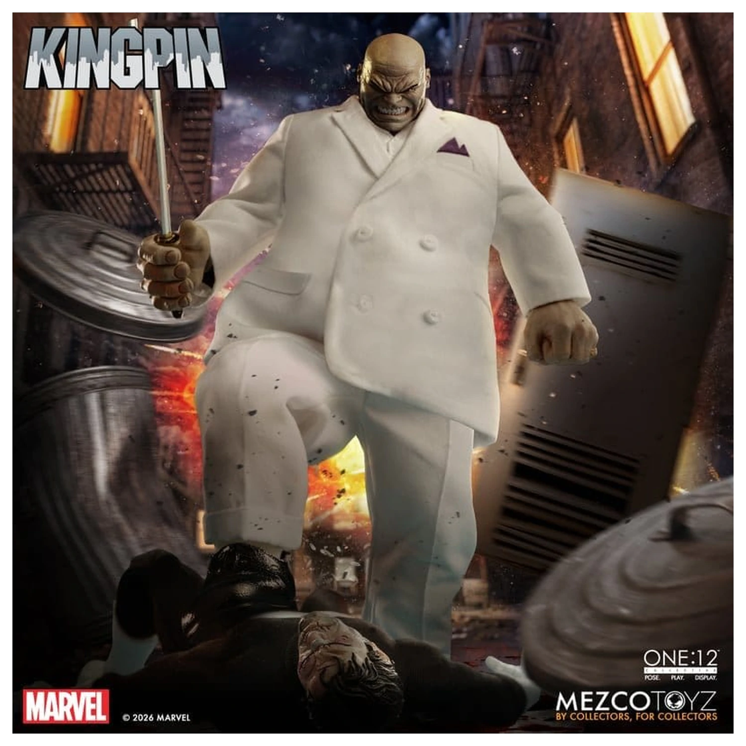 Marvel Comics One:12 Collective akciófigura 1/12 Kingpin 18 cm termékfotó