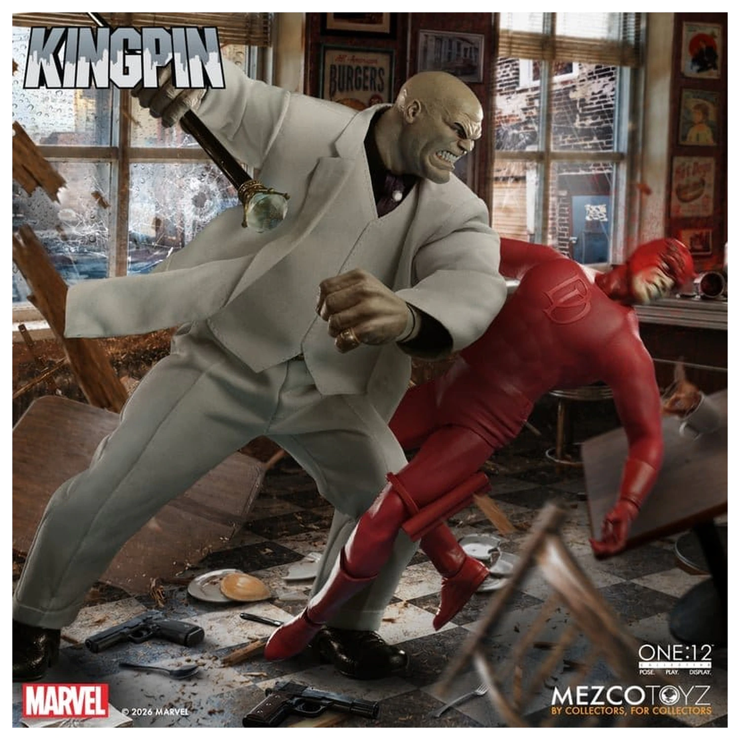 Marvel Comics One:12 Collective akciófigura 1/12 Kingpin 18 cm termékfotó