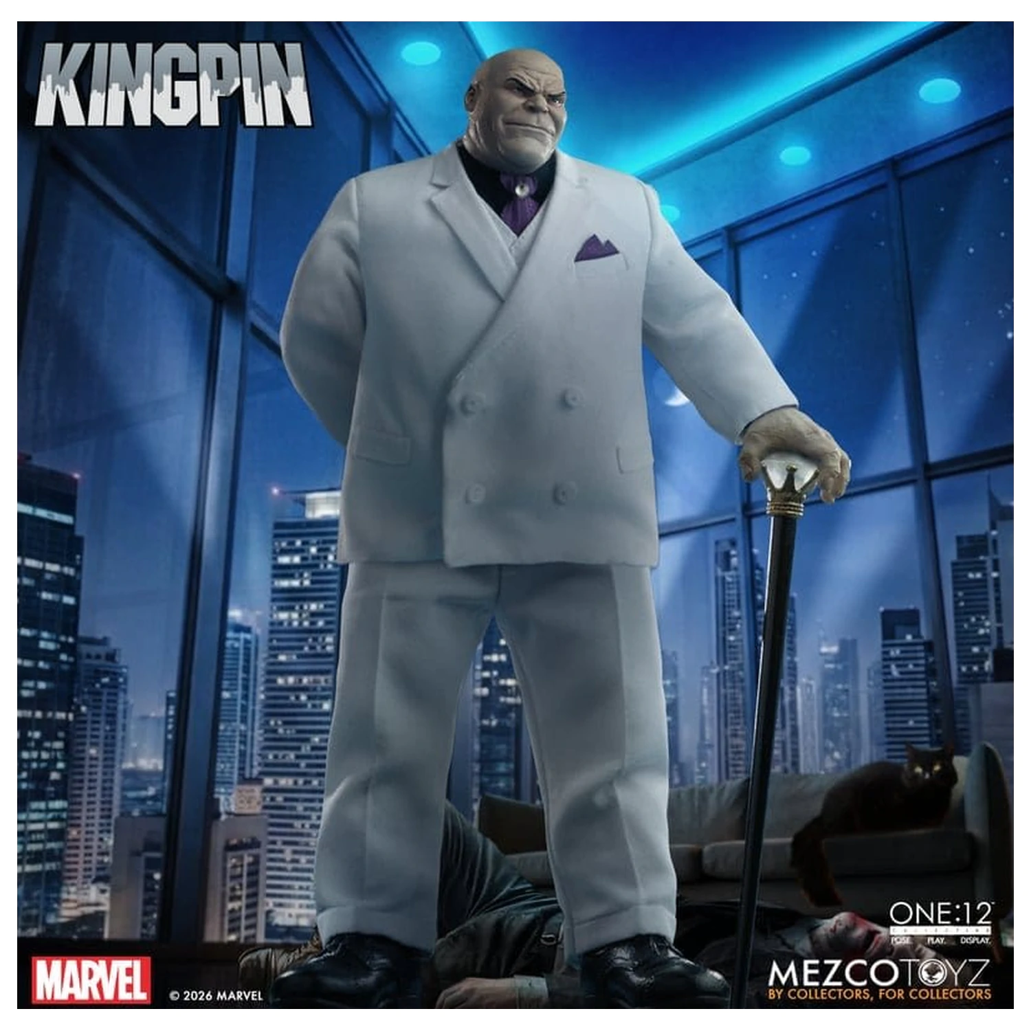 Marvel Comics One:12 Collective akciófigura 1/12 Kingpin 18 cm termékfotó