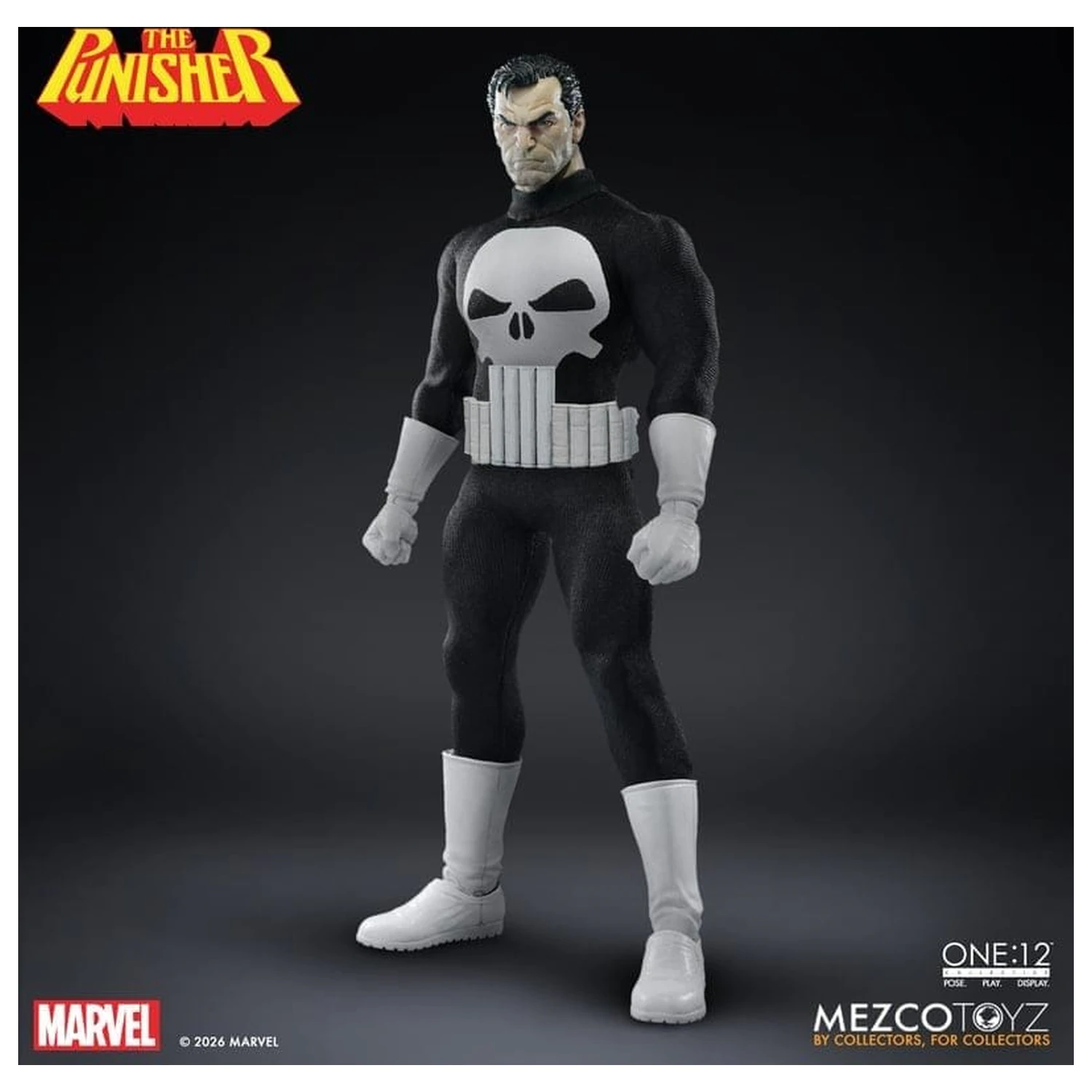 Marvel Comics One:12 Collective akciófigura 1/12 Punisher 17 cm termékfotó