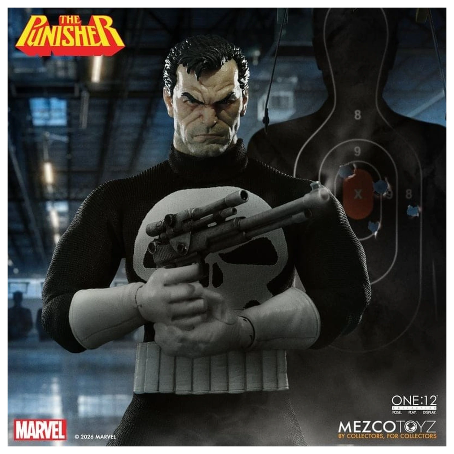 Marvel Comics One:12 Collective akciófigura 1/12 Punisher 17 cm termékfotó